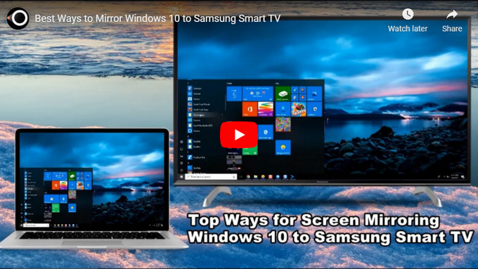 connect to tv wirelessly windows 10